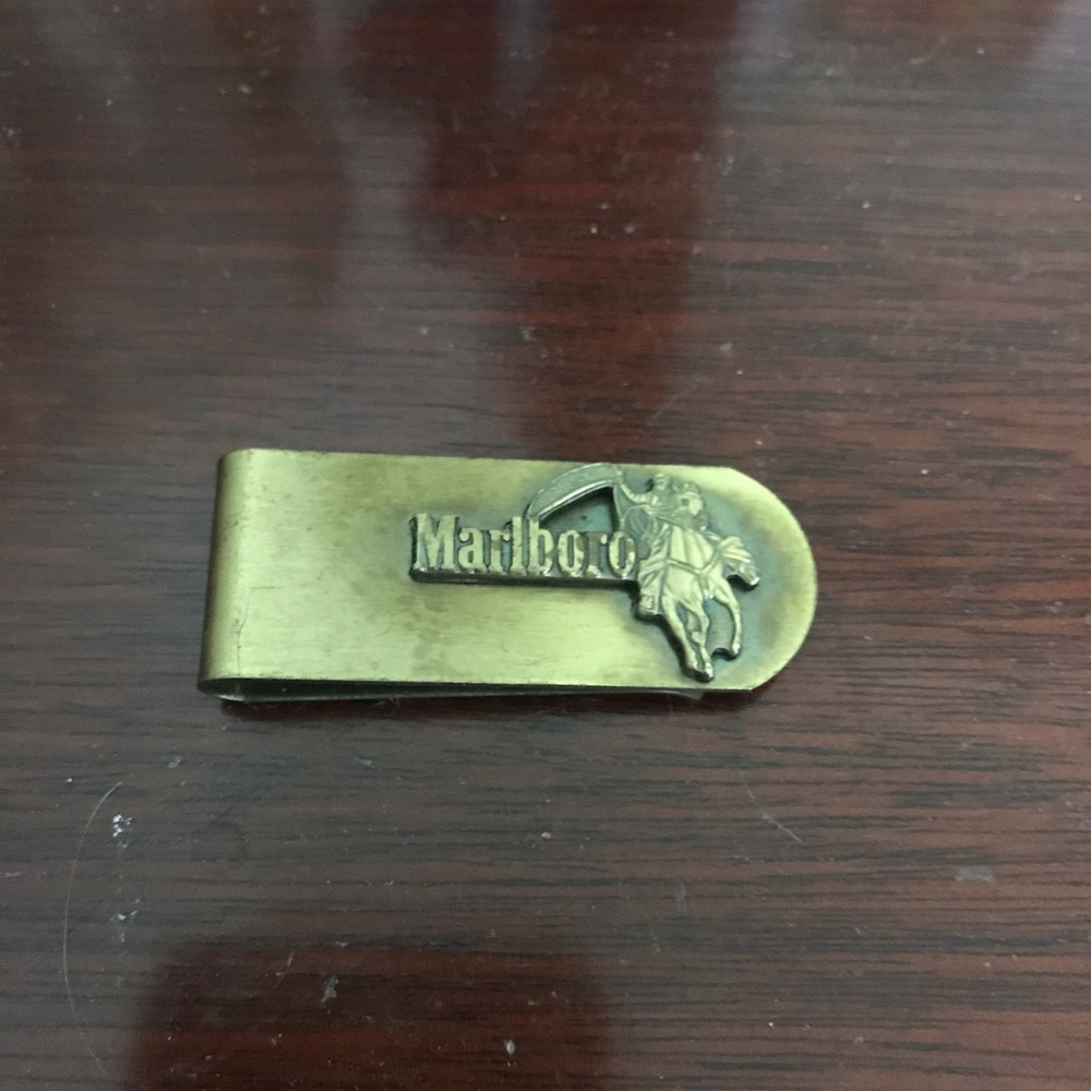 Vintage Marlboro Money Clip